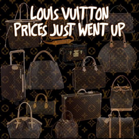 louis vuitton raise prices 2020